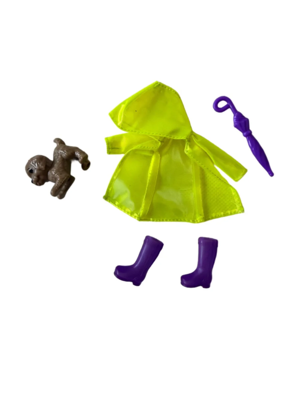 Barbie Club Chelsea Doll Fashion & Accessories Rainy Day Rainboots Dog